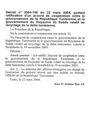 Décret N° 2004-748 du 22 mars 2004 | 