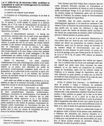 Loi n° 2003-78 | 