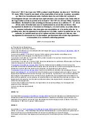 Décret n° 99-11 du 04 janvier 1999 | 