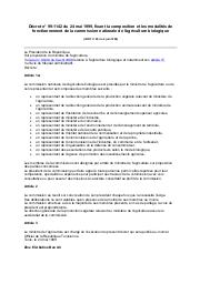 Décret n° 99-1142 du 24 mai 1999 | 