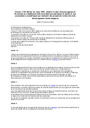 Décret n° 99-469 du 1 mars 1999 | 