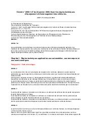 Décret n° 2000-147 du 24 janvier 2000 | 