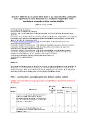 Décret n° 2000-153 du 24 janvier 2000 | 