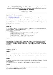 Décret n° 2000-155 du 24 janvier 2000 | 