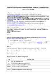Décret n° 2000-2339 du 10 octobre 2000 | 