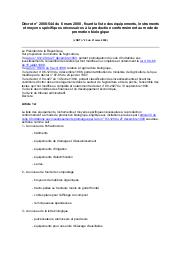 Décret n° 2000-544 du 6 mars 2000 | 