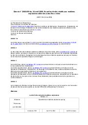 Décret n° 2000-859 du 24 avril 2000 | 