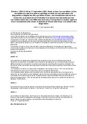Décret n° 2001-2186 du 17 décembre 2001 | 