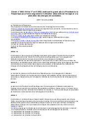 Décret n° 2002-819 du 17 avril 2002 | 
