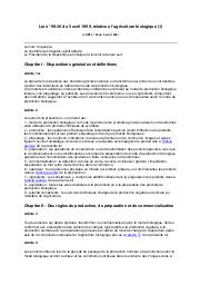 Loi n° 99-30 du 05 avril 1999 | 
