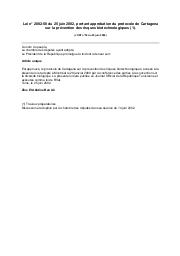 Loi n° 2002-58 du 25 juin 2002 | 