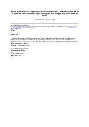 Arrêté du ministre de l'agriculture du 18 décembre 1993 : Arrêté du ministre de l'agriculture du 18 décembre 1993, portant création d'une réserve naturelle à Djebel Serj de la délégation de Bargou du gouvernorat de Siliana (JORT n° 100 du 31 décembre 1993) | 