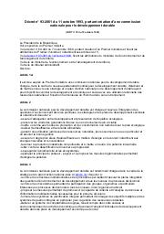 Décret n° 93-2061 du 11 octobre 1993 | 