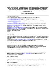 Décret n° 94-1885 du 12 septembre 1994 | 
