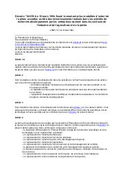 Décret n° 94-536 du 10 mars 1994 | 
