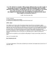 Loi n° 94-120 du 21 novembre 1994 | 