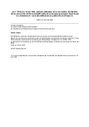 Loi n° 95-52 du 19 juin 1995 | 
