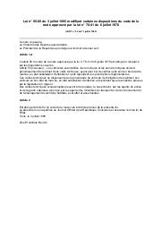 Loi n° 95-60 du 3 juillet 1995 | 