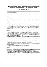 Arrêté du ministre de l'agriculture du 13 décembre 1988 : Arrêté du ministre de l'agriculture du 13 décembre 1988, réglementant l'exercice du droit d'usage dans le domaine forestier de l'Etat (JORT n° 85 du 23 décembre 1988) | 