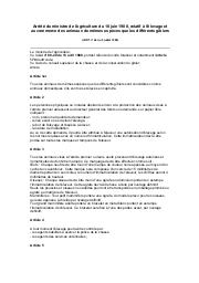Arrêté du ministre de l'agriculture du 18 juin 1988 : Arrêté du ministre de l'agriculture du 18 juin 1988, relatif à l'élevage et au commerce des animaux de mêmes espèces que les différents gibiers (JORT n° 46 du 5 juillet 1988) | 