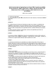 Arrêté du ministre de l'agriculture du 24 mai 1988 : Arrêté du ministre de l'agriculture du 24 mai 1988, fixant les modalités de soumission au régime forestier de certains terrains forestiers non domaniaux et les conditions de leur administration et de leur surveillance (JORT n° 38 du 7 juin 1988) | 
