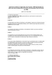Arrêté du ministre de l'agriculture du 31 janvier 1989 : Arrêté du ministre de l'agriculture du 31 janvier 1989 réglementant la délivrance des autorisations d'extraction de matériaux dans les forêts de l'Etat (JORT n° 9 du 7 février 1989) | 