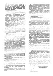 Arrêté du ministre de la santé publique du 12 janvier 2005 | 