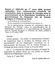 Décret n° 2005-476 du 1 mars 2005 | 