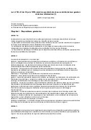 Loi n° 96-41 du 10 juin 1996 | 