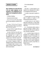 Décret n° 2005-3079 du 29 Novembre 2005 | 