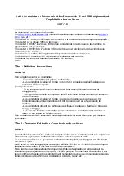 Arrêté du ministre de l’économie et des finances du 31 mai 1990 : Arrêté du ministre de l’économie et des finances du 31 mai 1990 réglementant l’exploitation des carrières (JORT n° 39) | 