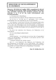 decret n° 96-1234 du 6 juillet 1996 | 