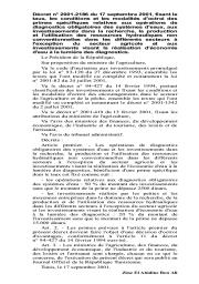 Décret n° 2001-2186 du 17 septembre 2001 | 