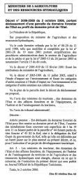Décret n° 2006-2569 du 2 octobre 2006 | 