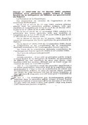 Décret n° 2007-289 du 12 février 2007 | 