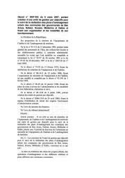 Décret n° 2007-452 du 6 mars 2007 | 