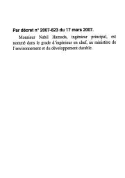 Décret n° 2007-623 du 17 mars 2007. | 