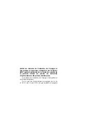 Arrêté du ministre de l’industrie, de l’énergie et des petites et moyennes entreprises du 19 février 2007 | 
