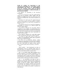 Arrêté du ministre de l’agriculture et des ressources hydrauliques du 15 mai 2007 | 