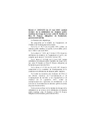 Décret n° 2007-1272 du 21 mai 2007 | 
