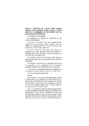Décret n° 2007-242 du 5 février 2007 | 