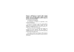 Décret n° 2007-243 du 5 février 2007, | 