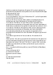 Arrêté du ministre de l'industrie du 29 janvier 2013, portant création d’un groupement de maintenance et de gestion de la zone industrielle d'El Agba du gouvernorat de Tunis. | 